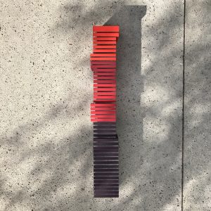 avondrood | mdf, glas | h 51 cm | 2018