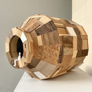 kijker | juthout | h 29 cm | 2021 | € 700