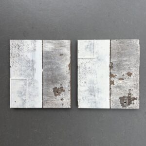 aan de kust 3 & 4 | drijfhout | h 17 cm | 2024 | € 125 p.st.