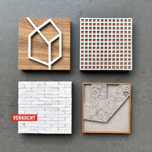 stadsgezichtjes 42-43-44-45 | multimedia | h 9-12,5 cm | 2015-heden | € 95 p.st.