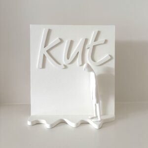 stand.punt 13 | afvalhout, keramiek | h 15,5 cm | 2025