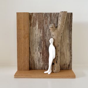 stand.punt 15 | keramiek, juthout | h 18 cm | 2025