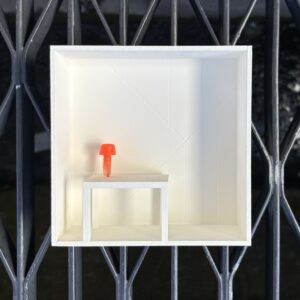 afwezig | jutvondsten | h 13 cm | 2026 | € 150