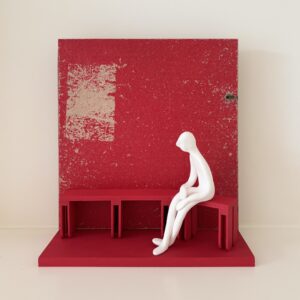 stand.punt 20 | keramiek, juthout | h 18 cm | 2026 | € 425